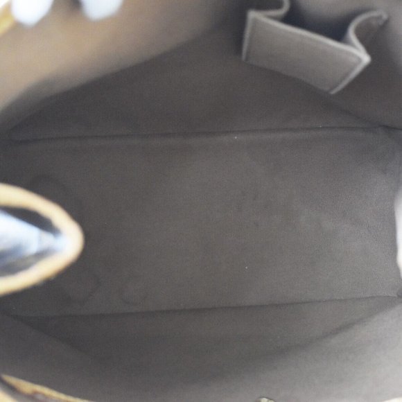 LOUIS VUITTON Batignolles Vertical Shoulder Bag Monogram Brown France M51153 - Picture 9 of 16